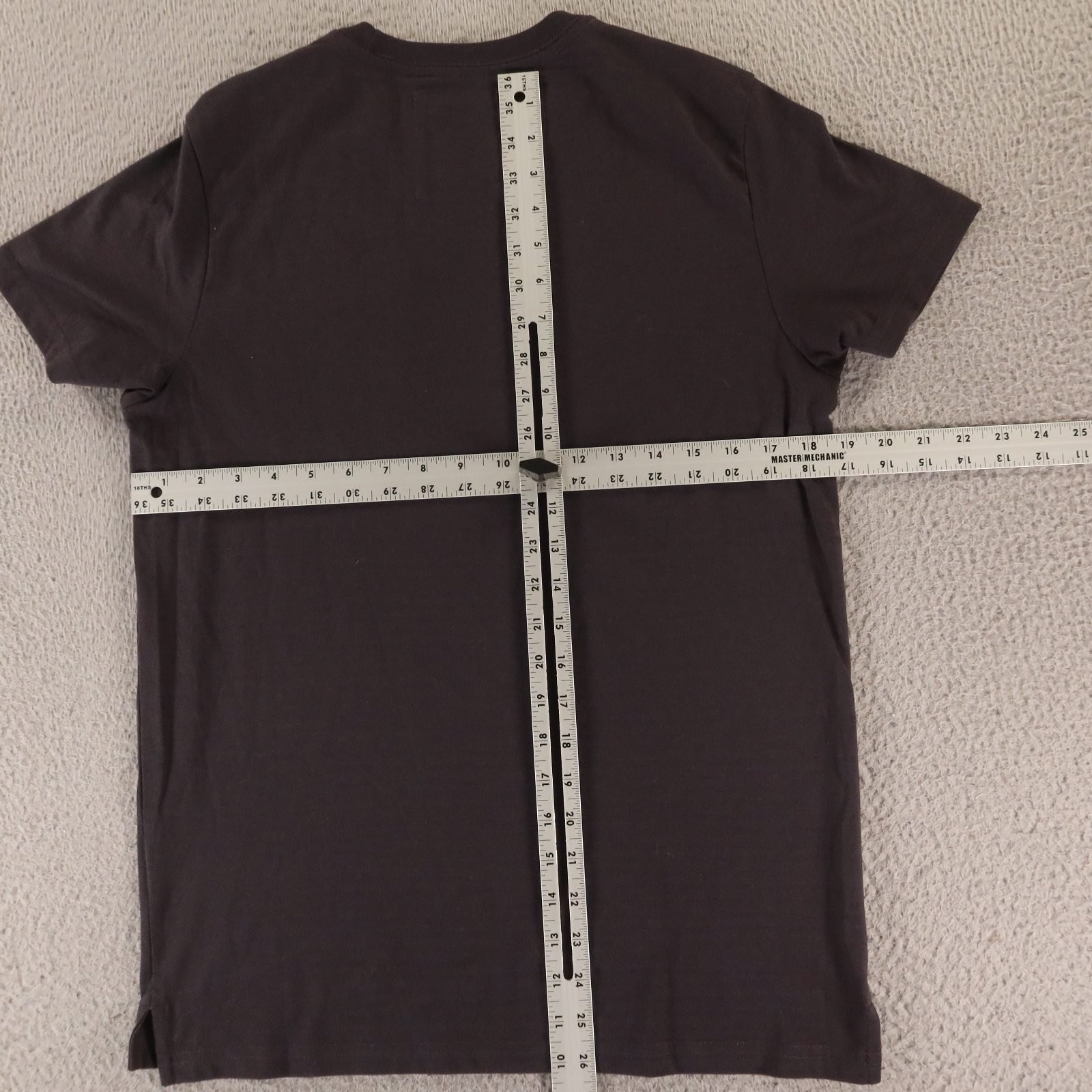 prAna Shirt Mens S Black 100% Organic Cotton prAna Slim Pocket Tee gallery
