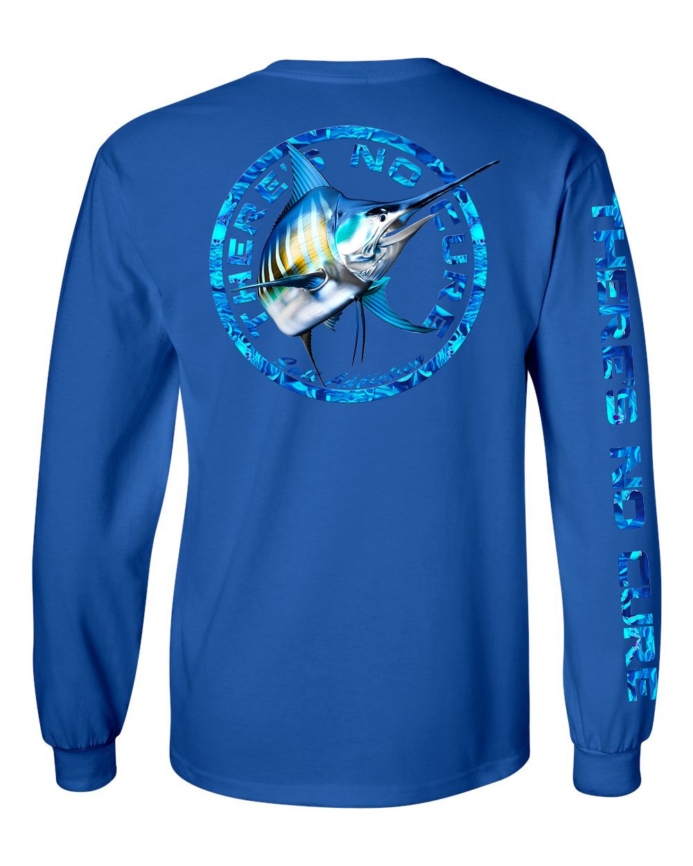 Salt Addiction Striped marlin Fishing Long Sleeve T Shirt Cotton apparel gallery