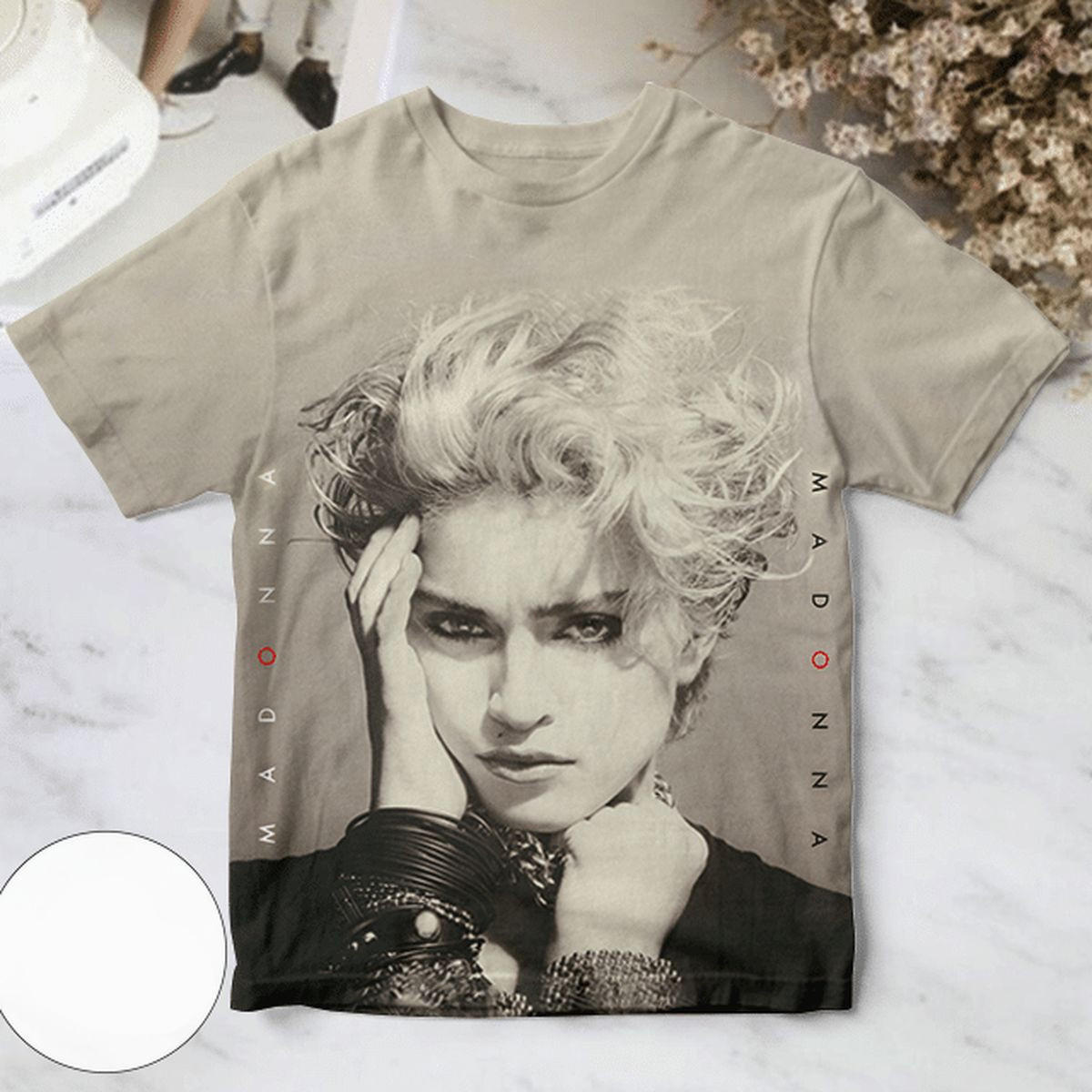 Madonna Debut Album Cover Men Shirt All Over Print 3D Shirt TP1079 gallery