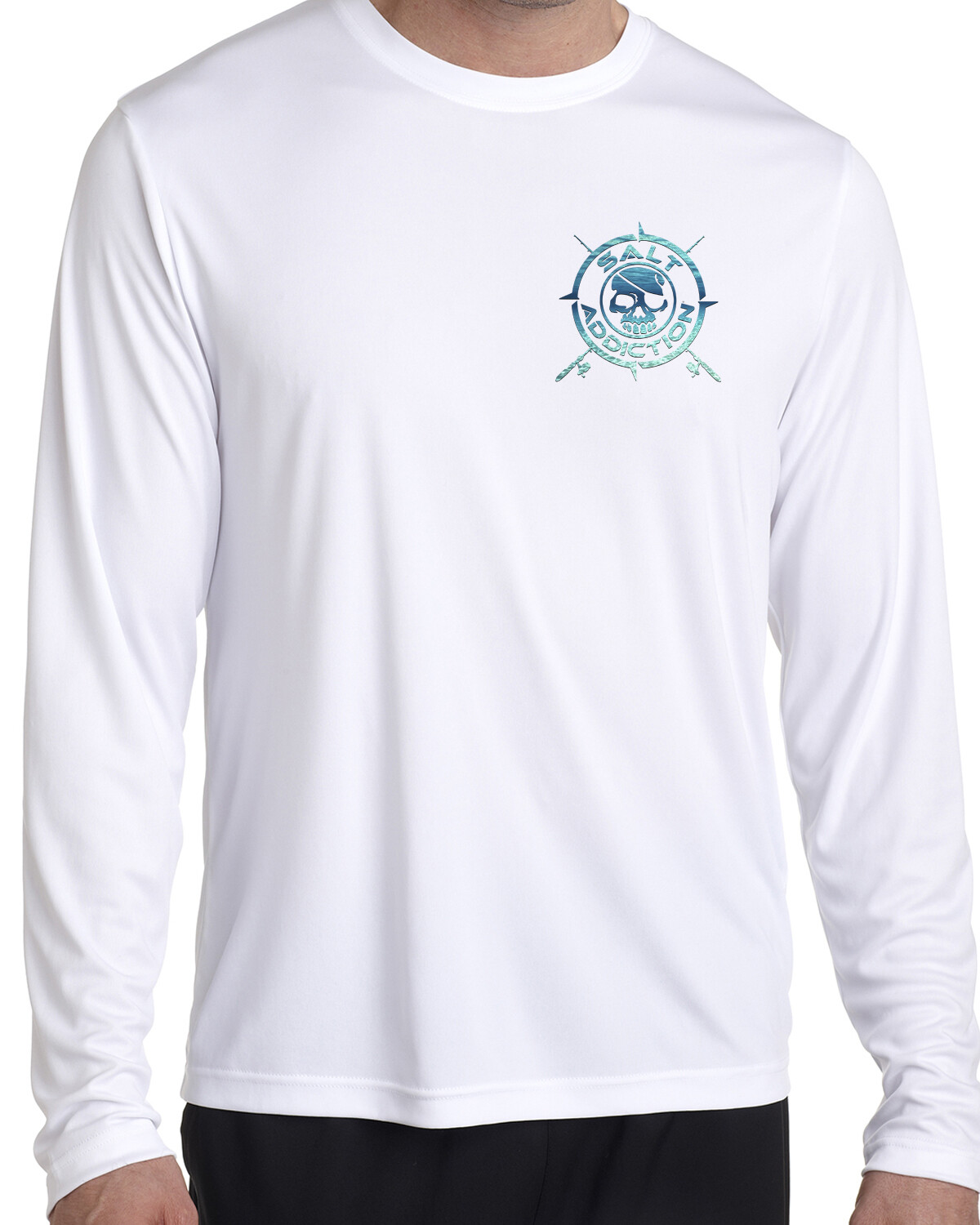 Salt Addiction t shirt Saltwater long sleeve microfiber fishing 50+ uv life gallery
