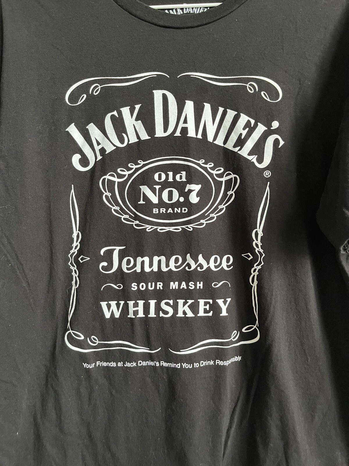 Jack Daniels Tennessee Whiskey Classic Tshirt Size S/M See Measurements gallery