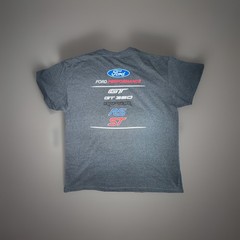 Ford Performance Gray Double-Sided Graphic Logo Polyester Men’s Crew Neck XL