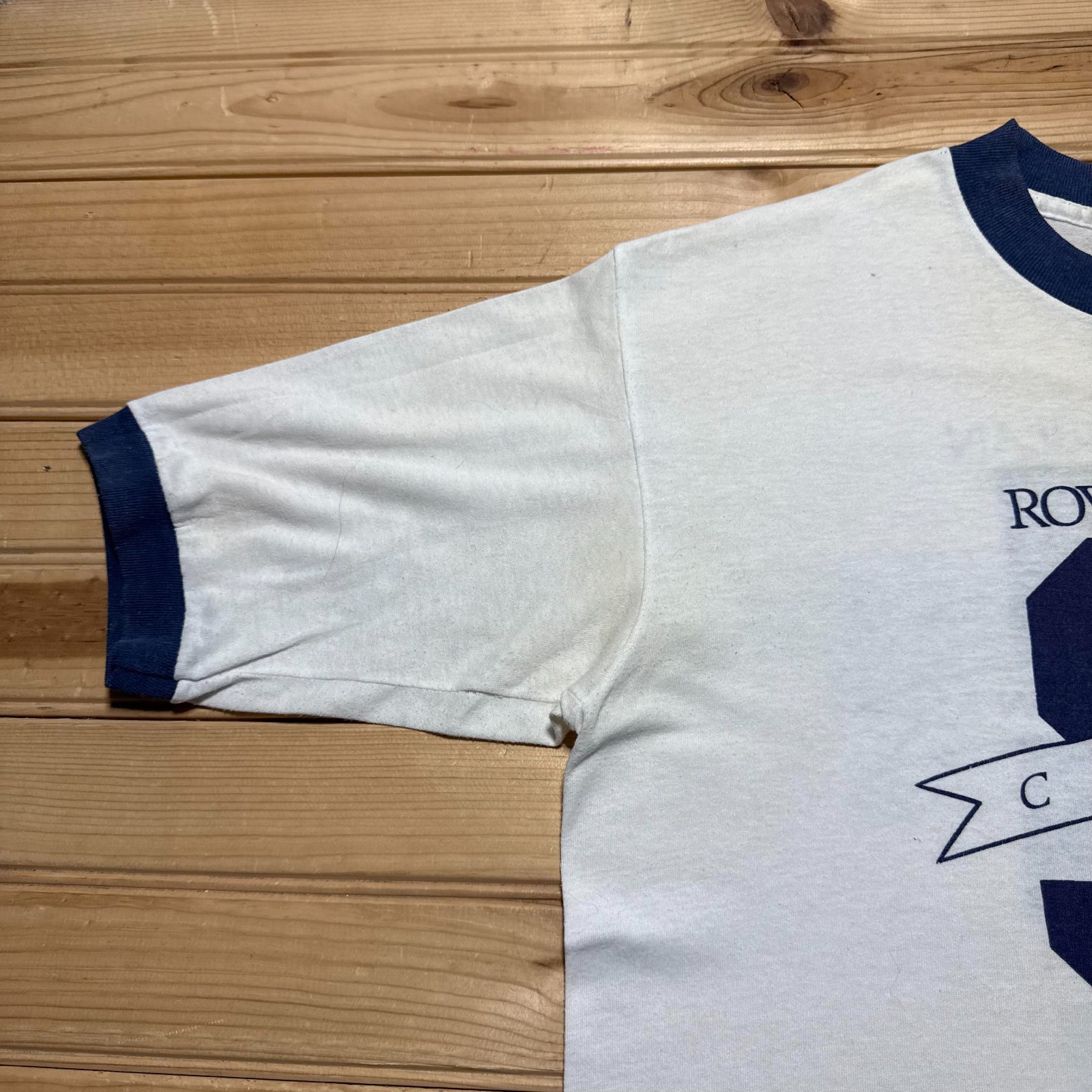 Vintage 1991 Royal Caribbean #91 Cruise Ship Souvenir Ringer T-Shirt Men's Large gallery