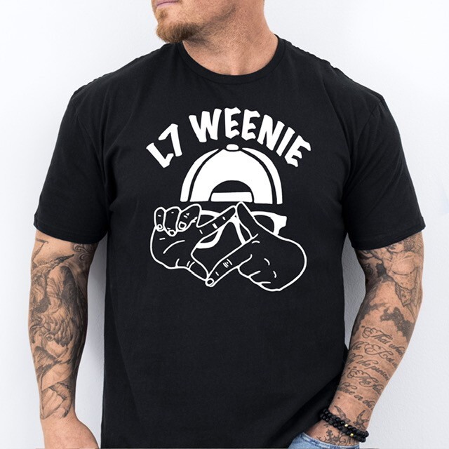 L7 WEENIE | Sandlot movie themed Soft Ring Spun Pre-Shrunk Cotton T-Shirt
