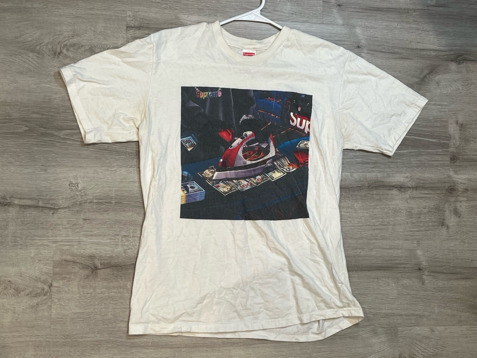 SS22 SUPREME GAS ALWAYS OPEN BOX LOGO TEE T SHIRT WHITE SZ Medium gallery