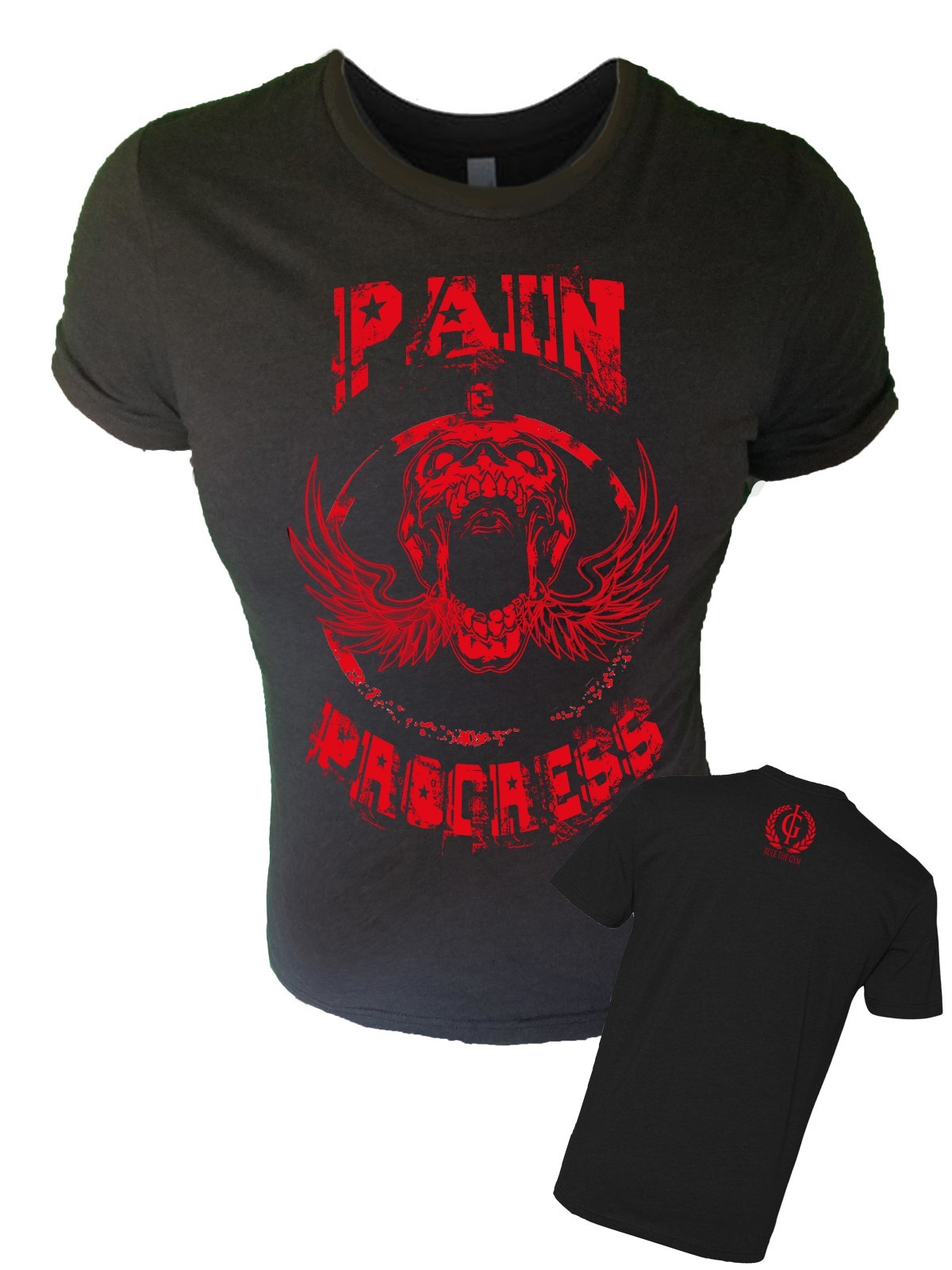 Iron Gods Pain & Progress Workout T-Shirt Gym Pump Cover Bodybuilding Gym Shirt gallery