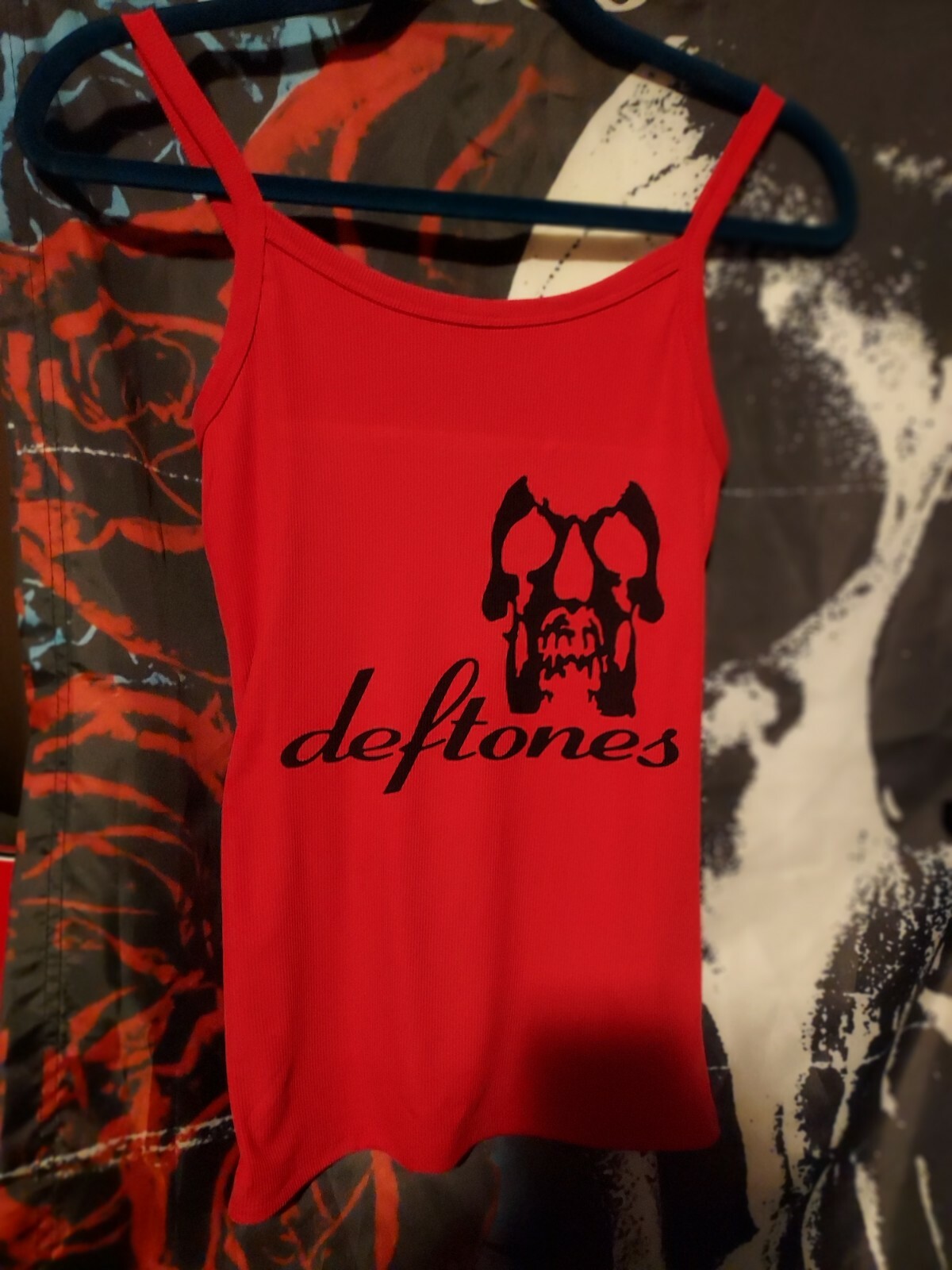 Deftones tank top ribbed deftones shirt any size xs through xxl gallery