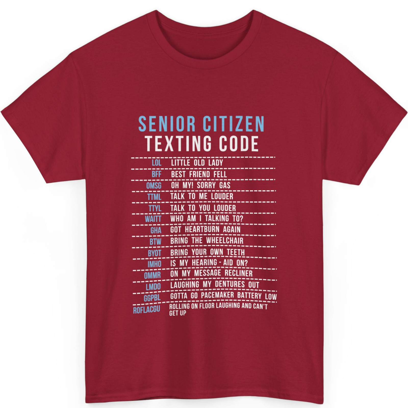 Senior Citizen Texting Code Cool Funny Old People Fun Unisex Crewneck Sweatshirt gallery