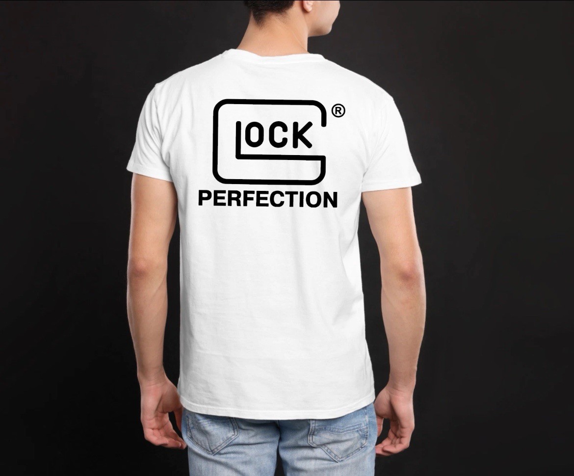 NEW Glock Men's Big Logo t-shirt tee Bella and Canvas shirt gun gift gallery