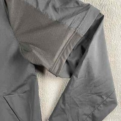 Adidas 1/4 Zip Convertible Baseball Windbreaker Mens Small Black Ohio Valley Con