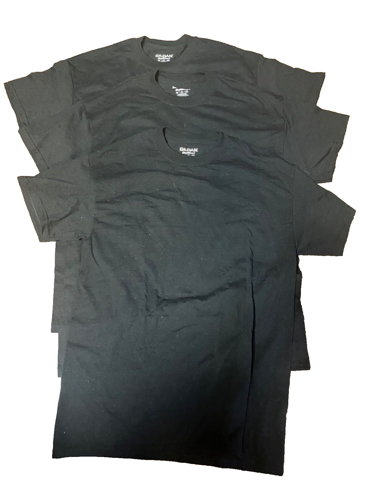 GILDAN Plain T Shirts Black WORK T Shirts Size M-XL (1 Shirt ) gallery