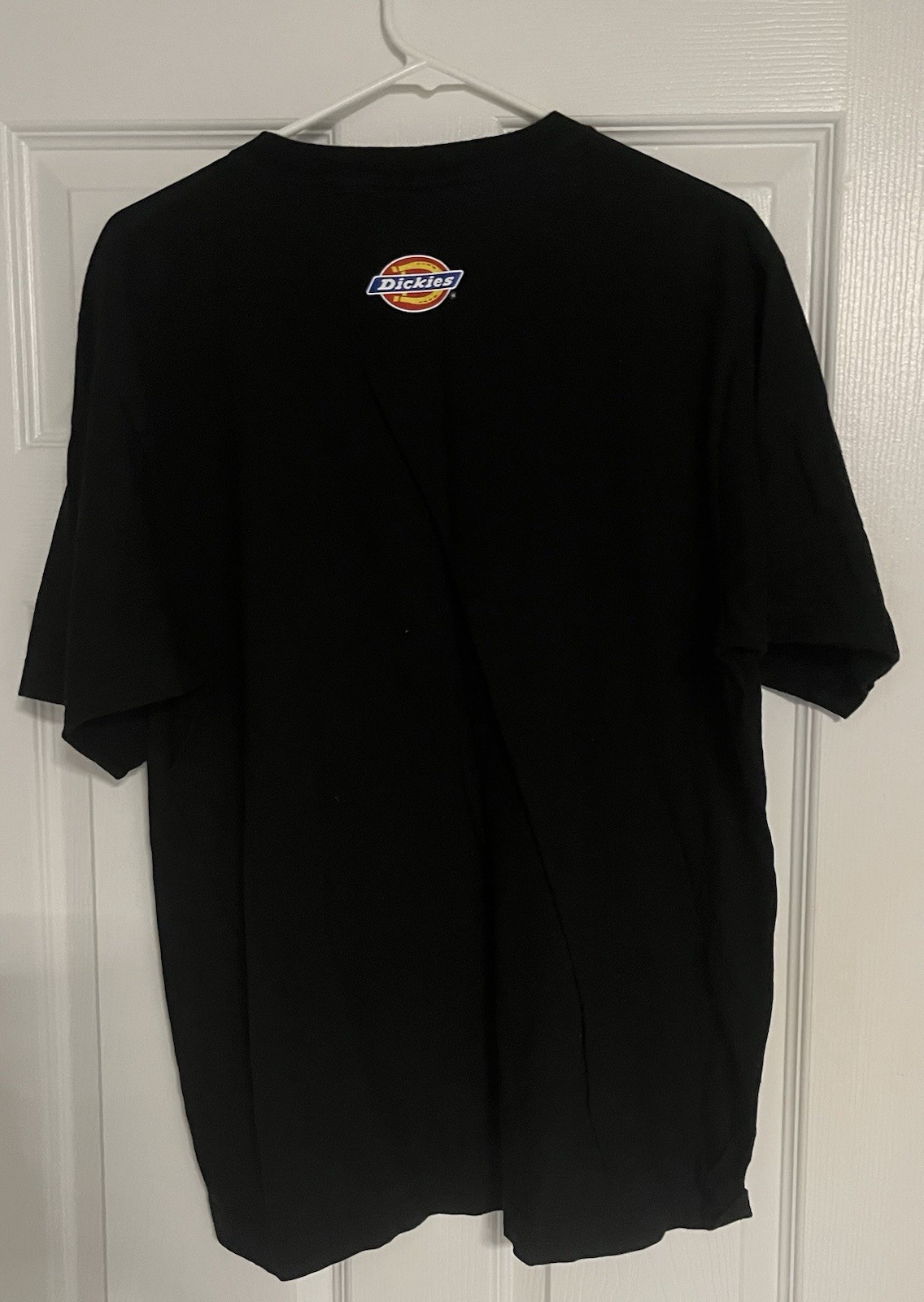 Vintage Dickies Camo Logo Black Shirt Size L gallery