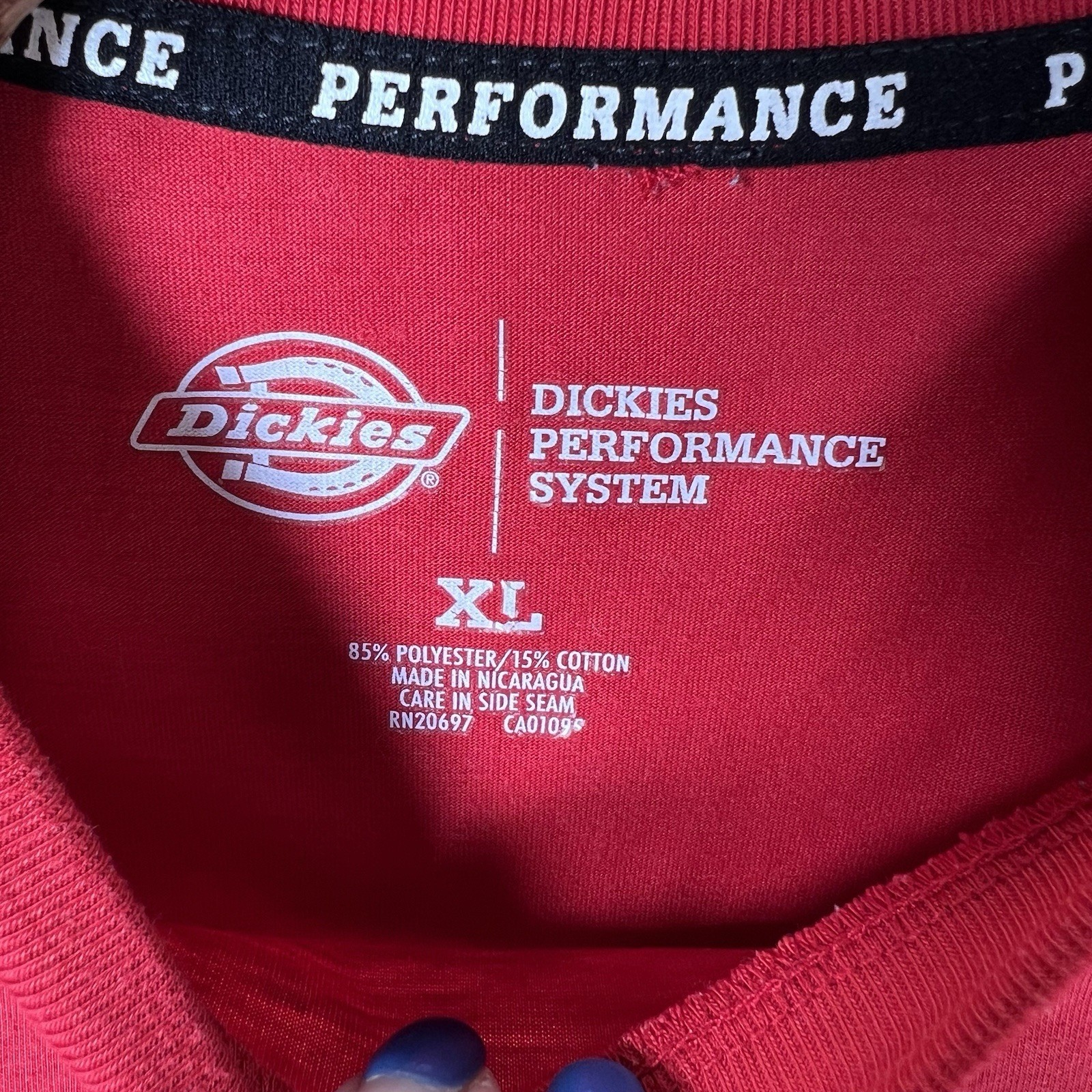 Dickies Performance Systems Tee Shirt Mens Pocket Workwear Extra Size Large gallery