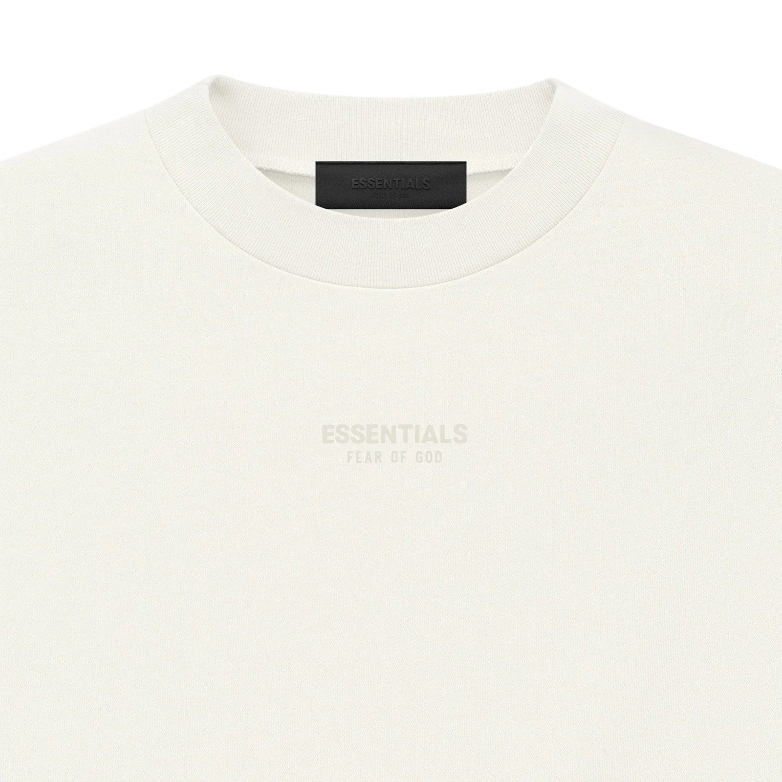 Fear of God Essentials Tee Cloud Dancer (FW23) Size Medium Brand New gallery