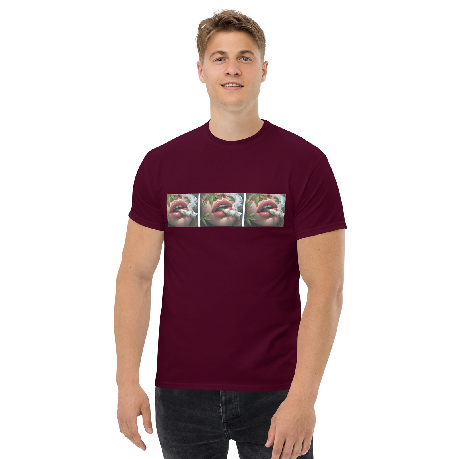 Smoking 420 Logo classic tee gallery