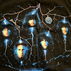 Vintage 90s Anthrax Persistence Of Time Band T Shirt Size XL Single Stitch
