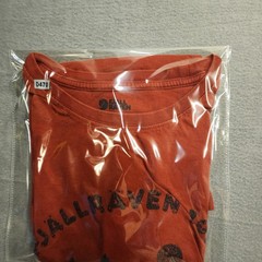 Fjallraven Forever Nature Forest Mirror Graphic T-Shirt Mens Large Red Tee