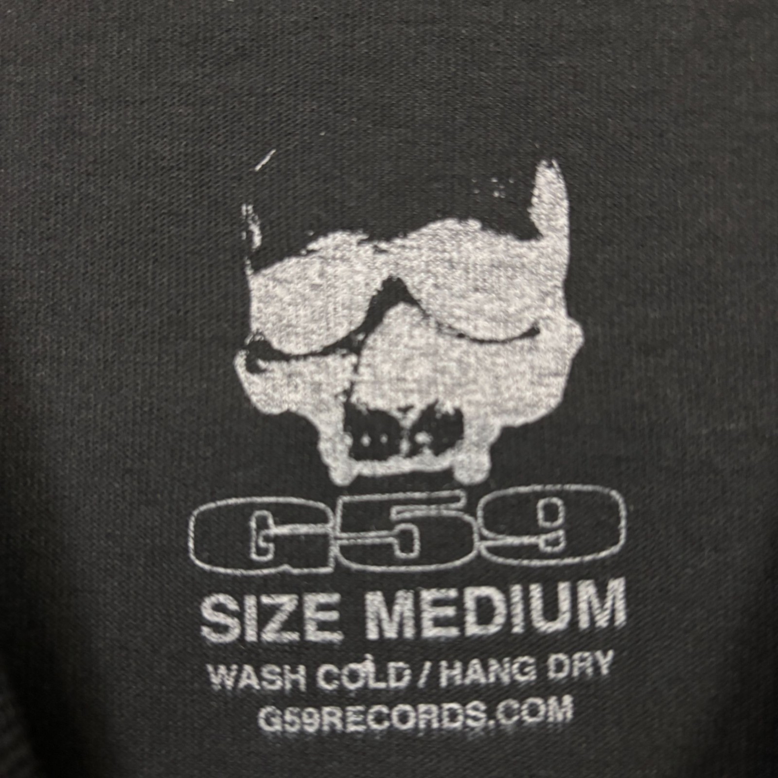 G59 Records x The Suicideboys Grey Five Nine Hip-Hop LS Shirt Size Medium gallery