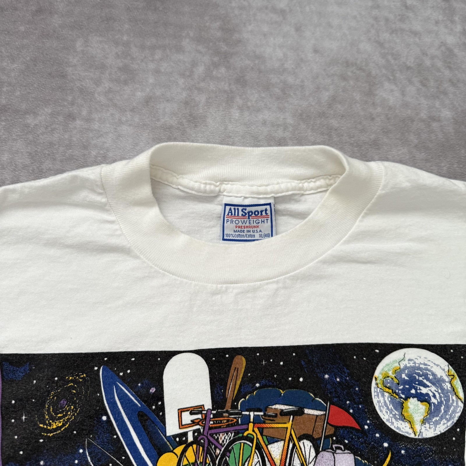 Vintage Real Men Don't Ask Directions Shirt Mens XL Moech Art Comic Funny gallery