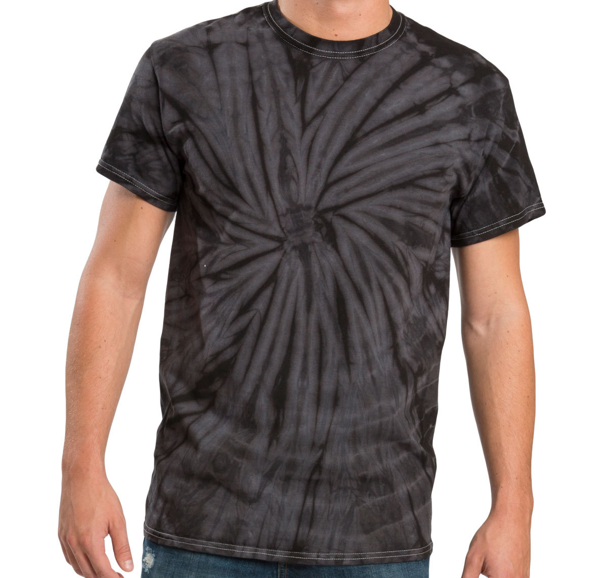 Tie Dye T-Shirts Plain Colors Kids and Adult Colortone 100% Cotton gallery