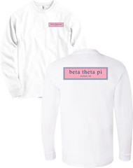 Beta Theta Pi Fraternity Bella + Canvas Long Sleeve Shirt – MORE COLORS