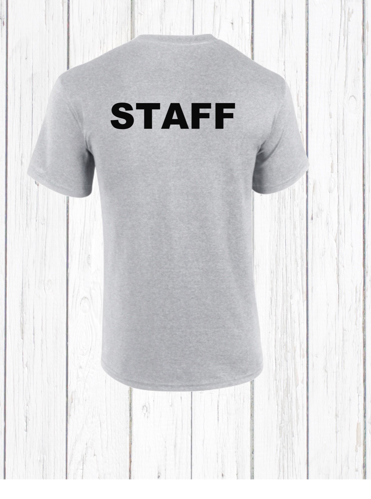 Staff T-Shirt Event Staff Uniform Employee Party Security Tee Shirt gallery