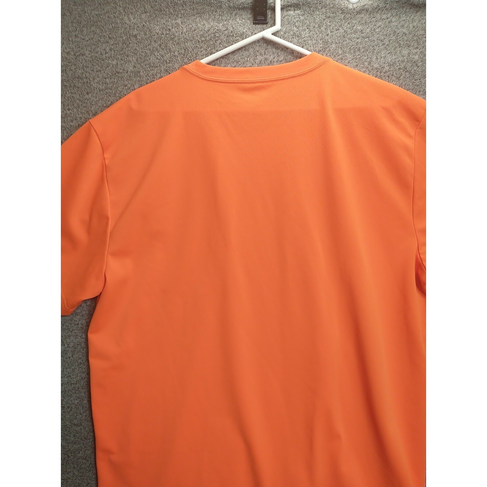 Genuine Dickies Mens 2XL Safety Orange Pocket T-Shirt Performance Workwear Tee gallery