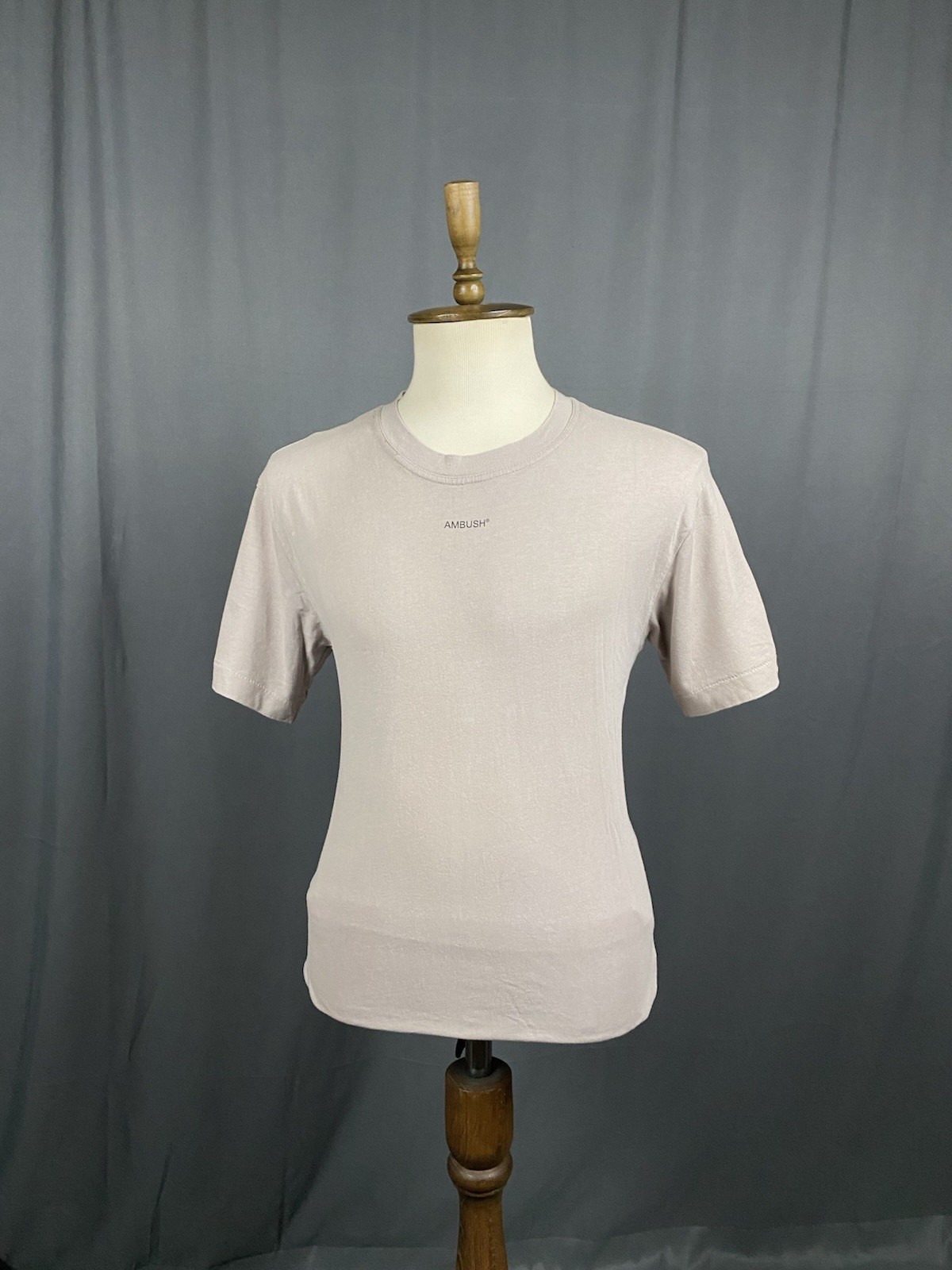 Ambush Big Logo Men's Gray T-Shirt Size 4 gallery