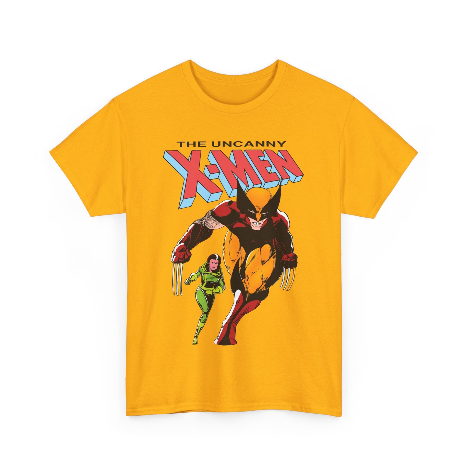 Wolverine & Rogue T-Shirt - Paul Smith Art - Marvel Comics - Uncanny X-Men #173 gallery