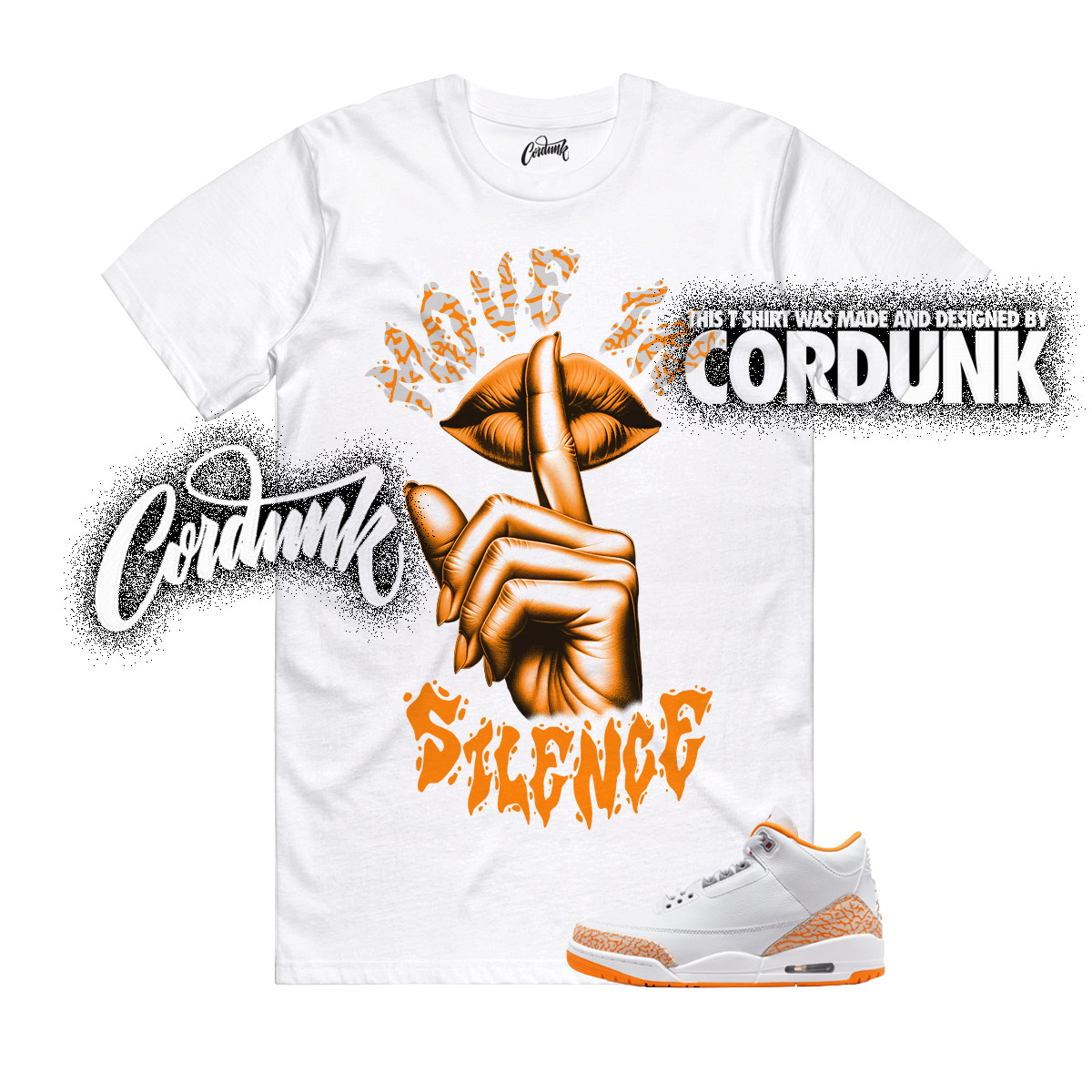 3 Orange Citrus White Cement Grey Multi Color 11 T Shirt Match MOVE