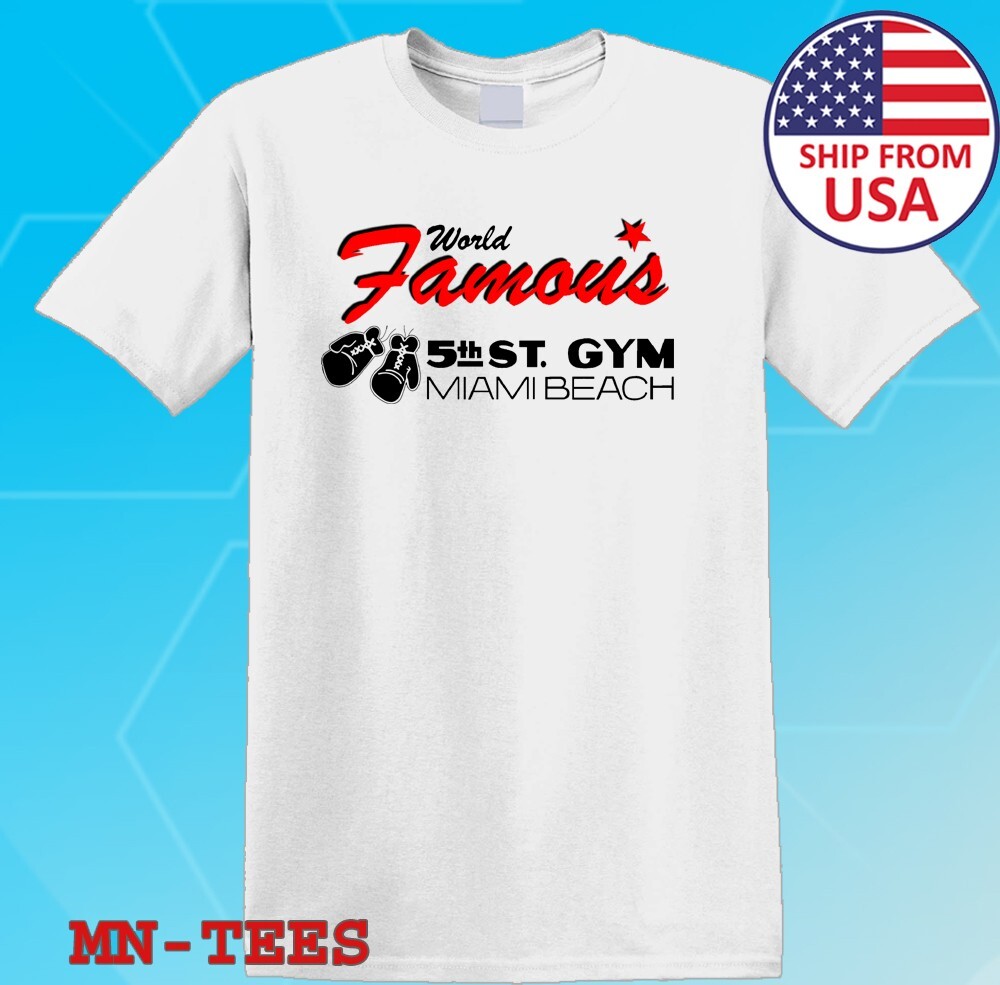 5th Street Gym Boxing Club White Size S-5XL gallery