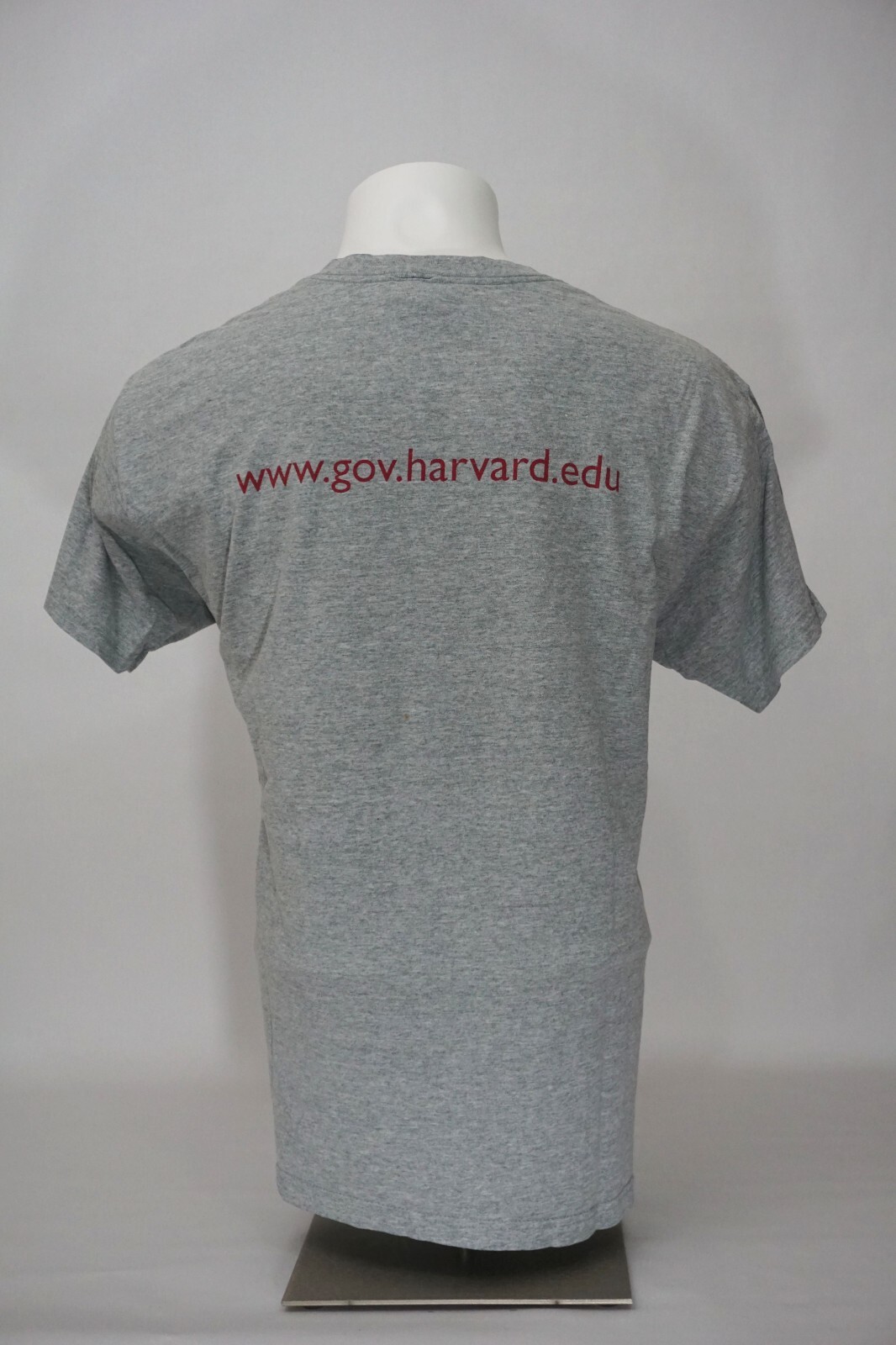 2002 Property of Harvard Department of Gov XLarge Fruit of the Loom T-shirt gallery