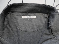 Medium Greg Norman Gray Pullover 95% Poly 5% Spandex Shirt