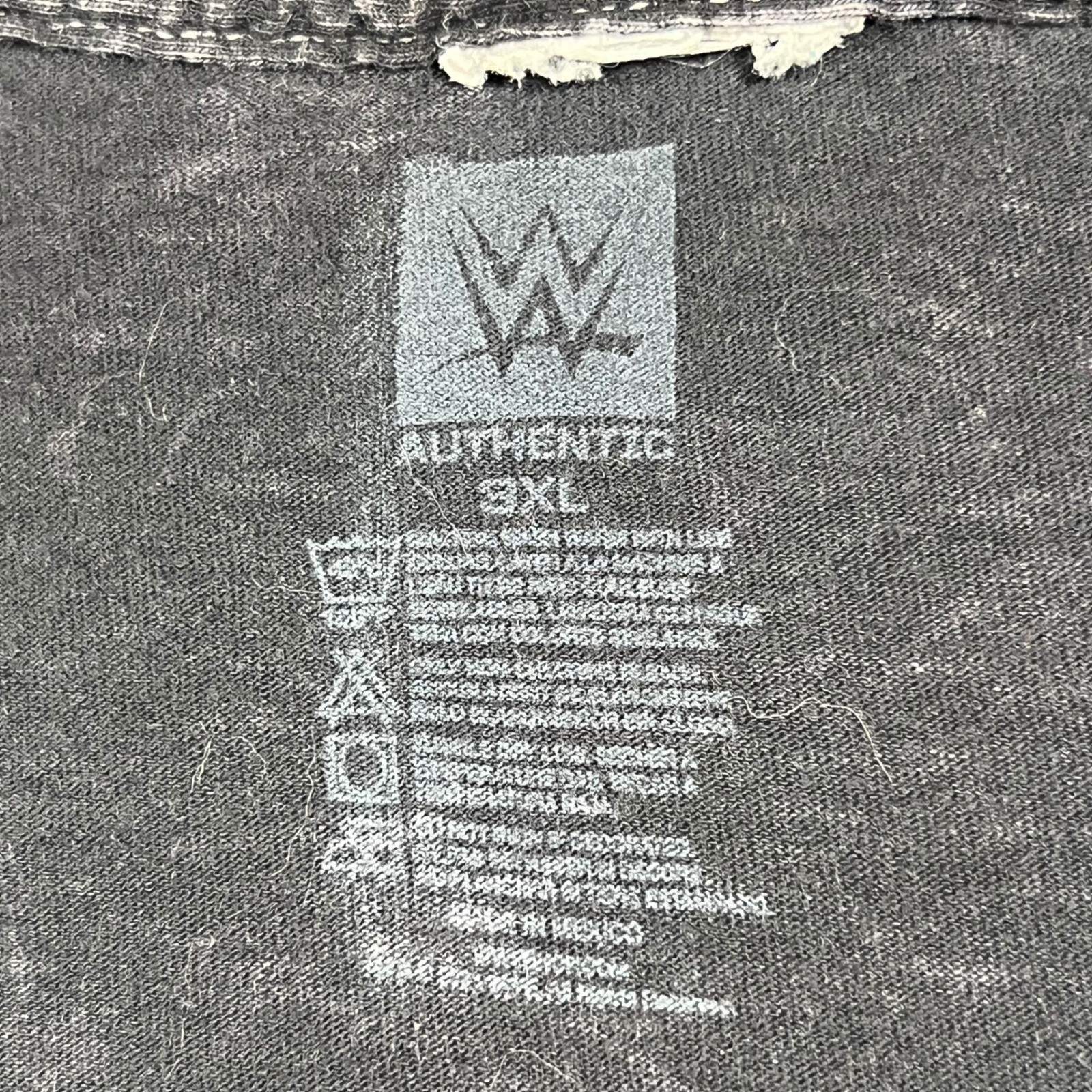 WWE Stone Cold Steve Austin Smoking Skull Shirt Acid Wash Graphic Tee Mens 3XL gallery