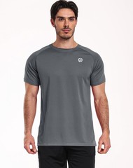 Men’s 3 Pack Dry Fit Running Shirts Workout Cycling Shirt Moisture Wicking,50…