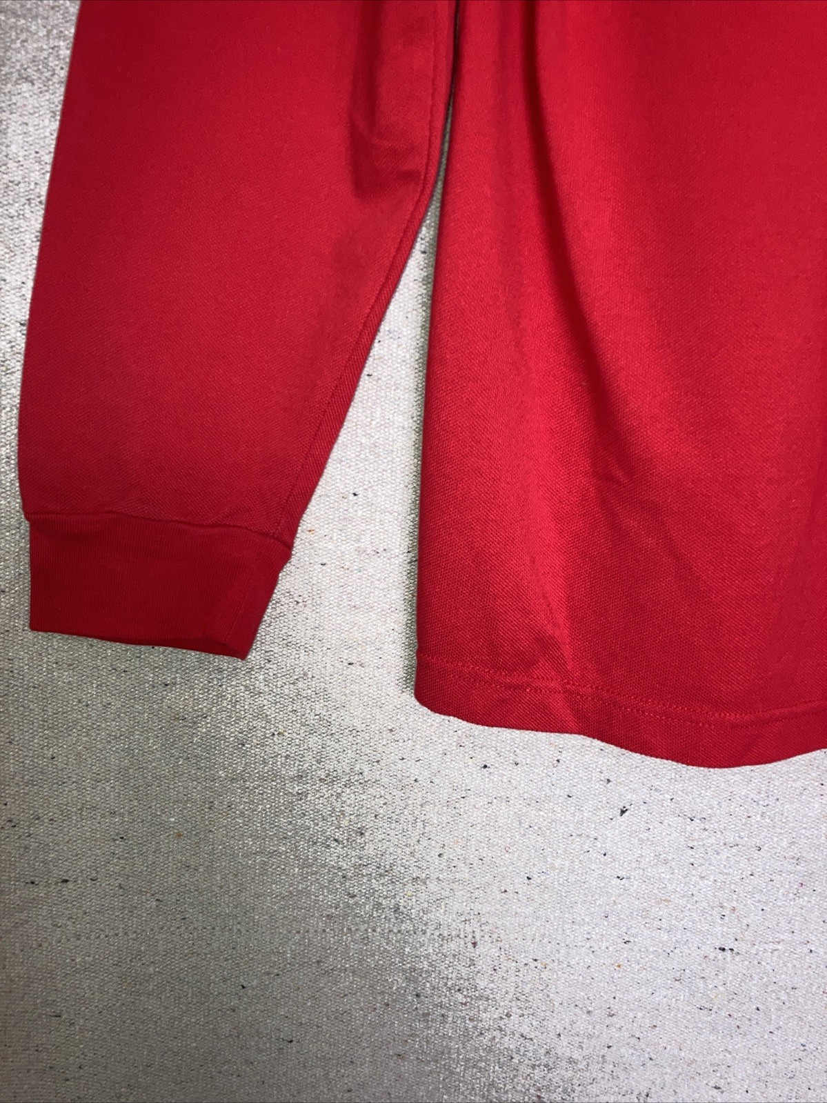 Apple Computer Red Shirt Men’s Long Sleeve Employee Geek Embroidered New L New gallery