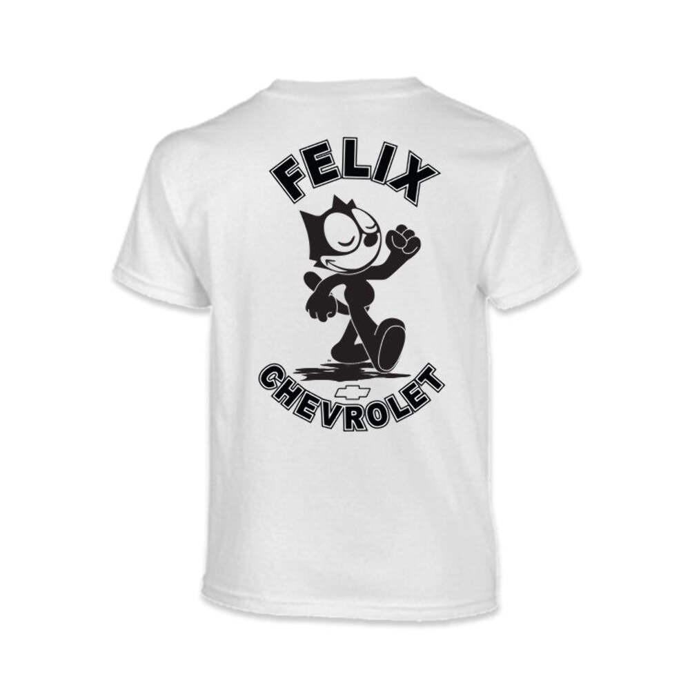 Felix Chevrolet Walking Cat T Shirt gallery