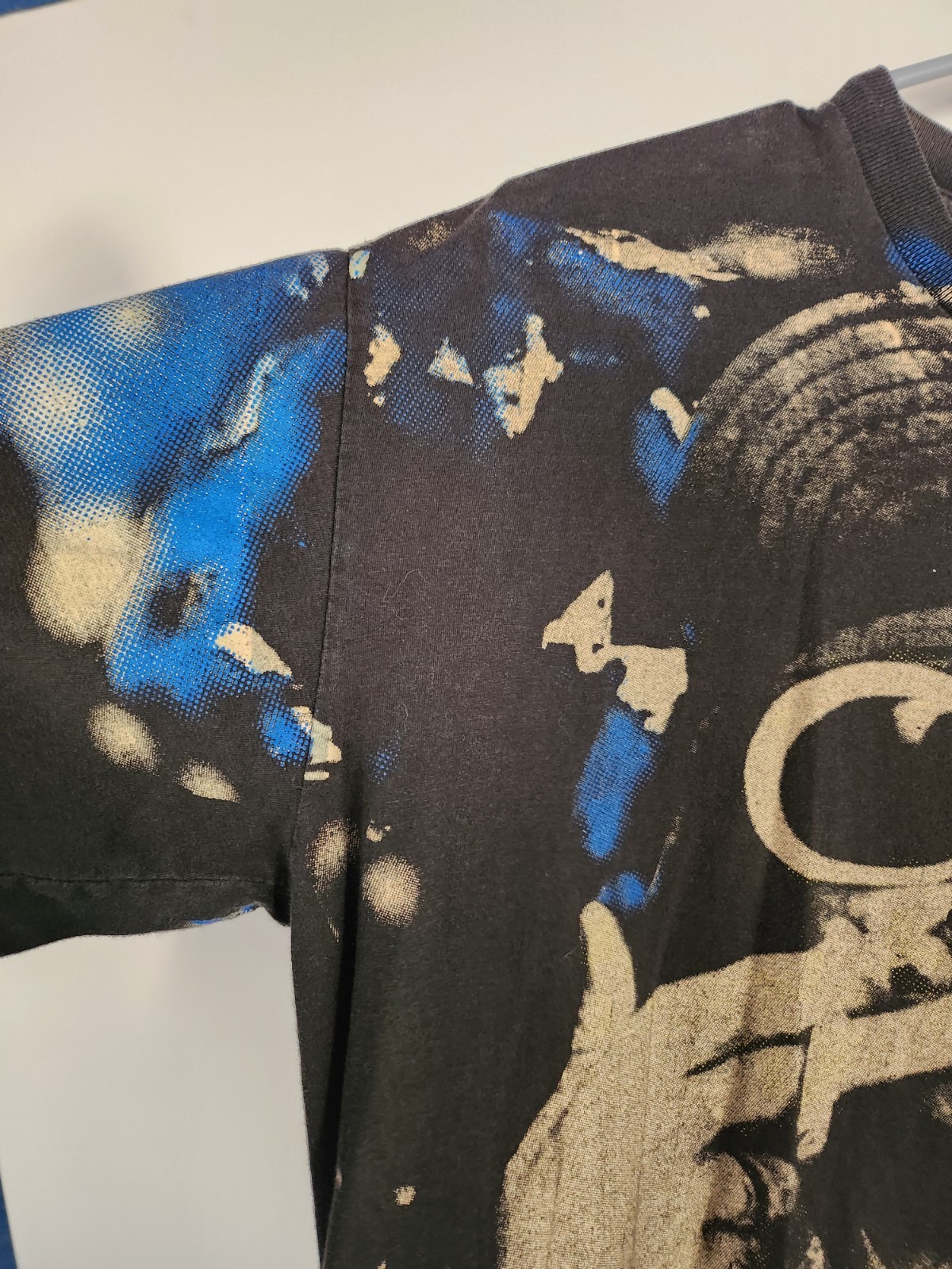 Vtg All Over Double Sided Print Kurt Cobain Nirvana Shirt Giant Extra Large XL gallery