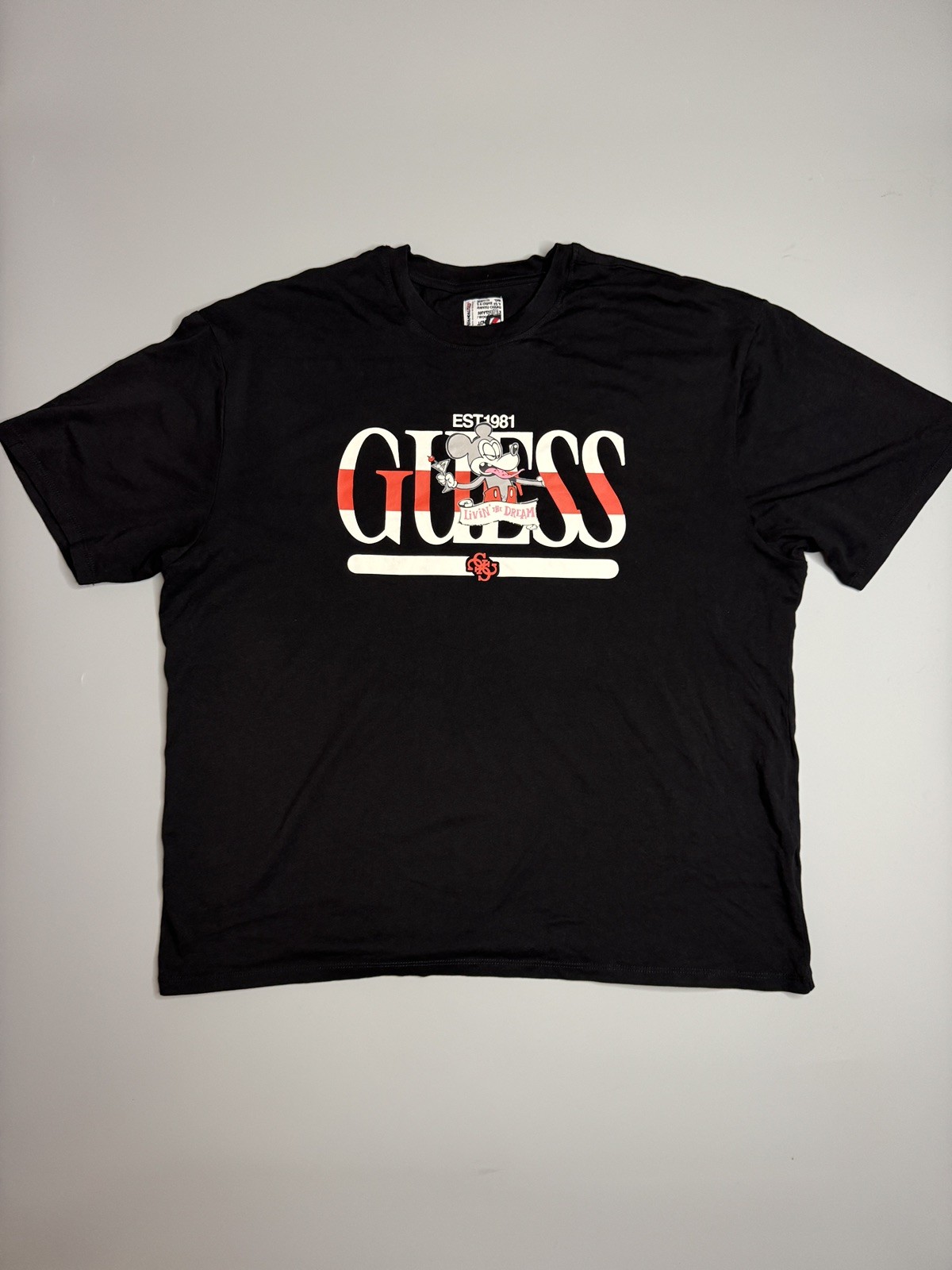 Guess X Brandalised Banksy, Livin’ the Dream, Size XL