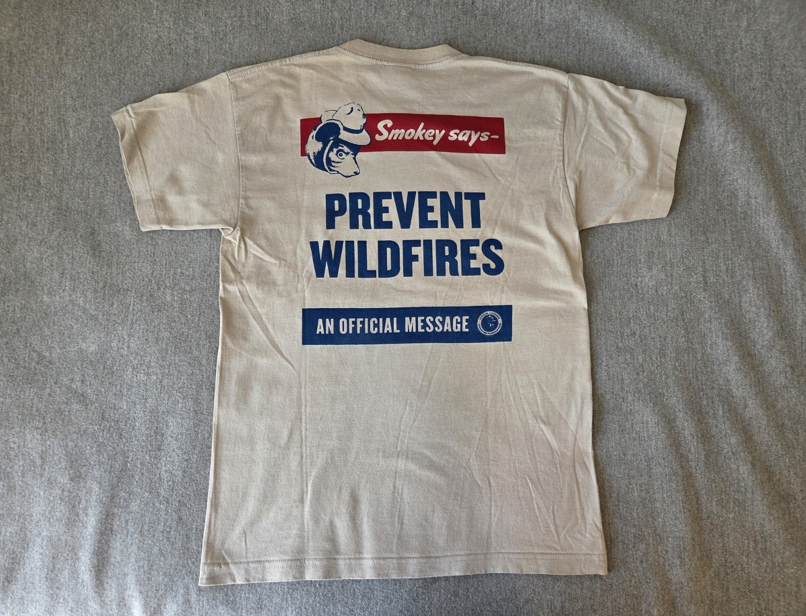 Filson Smokey Bear Short Sleeve T-Shirt | Large | Made in USA | Ltd Edition 2018