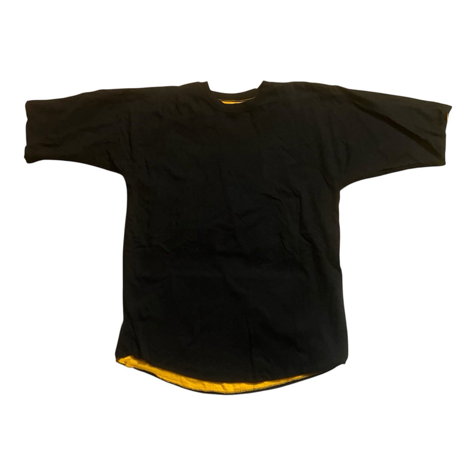 Vintage 90s Russell Athletic Double Face Reversible T Shirt Size Large gallery