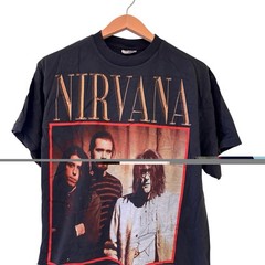 1998 Nirvana Kurt Cobain Flipper Concert Shirt Vintage Rare REPRINT Size XL