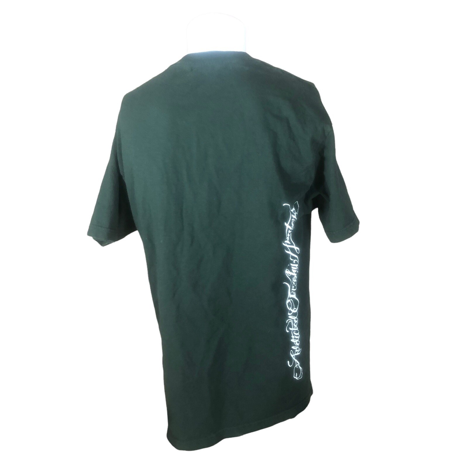 Bassaholics Bass Shirt LG Tournament Series Addicted Trophy Hunters Green TShirt gallery