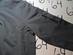 Large Dark Gray Active 100% Poly Sleeve Pocket 32 Degree Heat Brand Hoodie