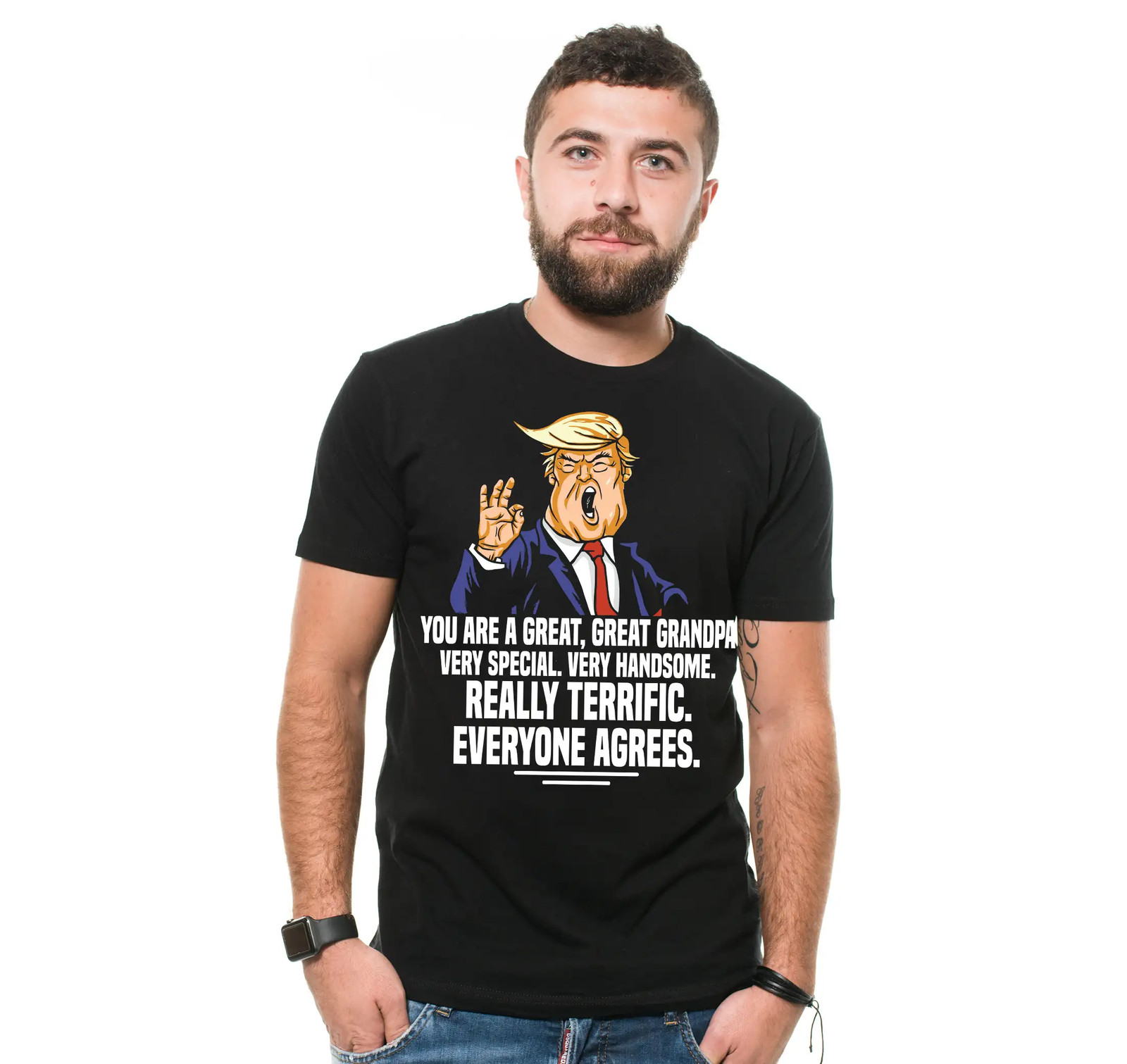 Grandpa Political Trump Tee Shirt Grandpa Gifts Trump Supporter Grandpa Tee gallery