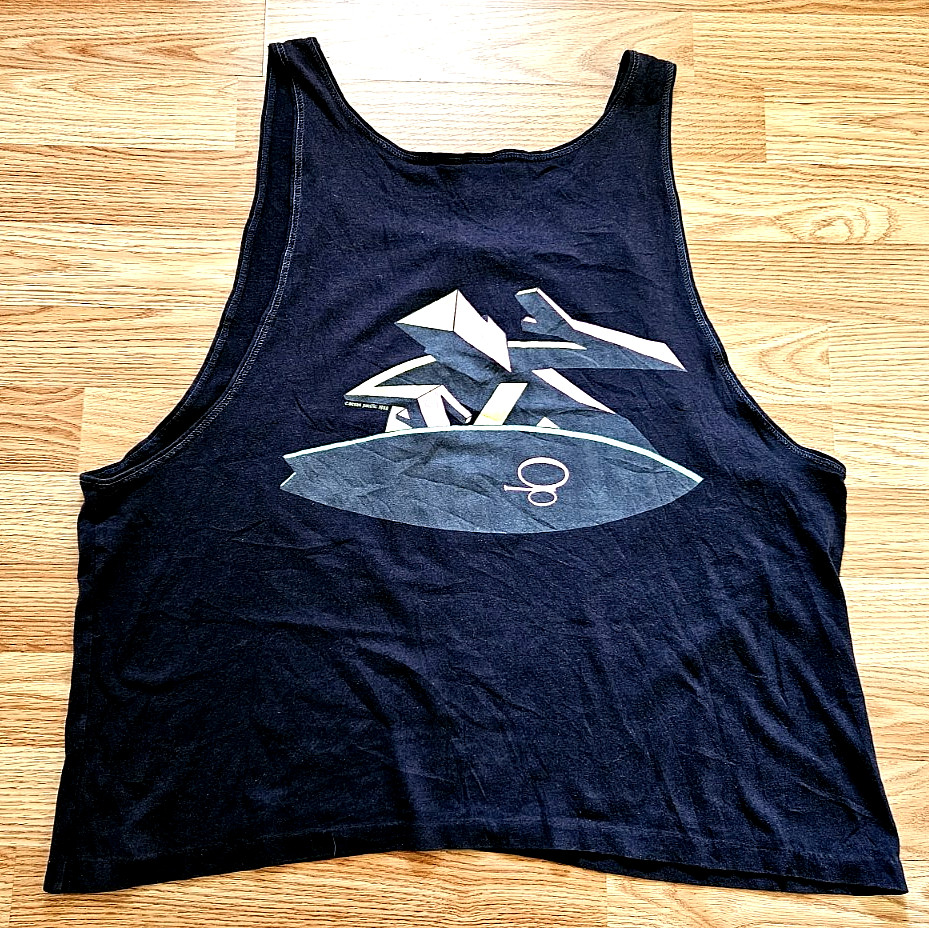 Vintage 80s OP Ocean Pacific Surf Tank Top Beach Surfing Men's Size XL gallery