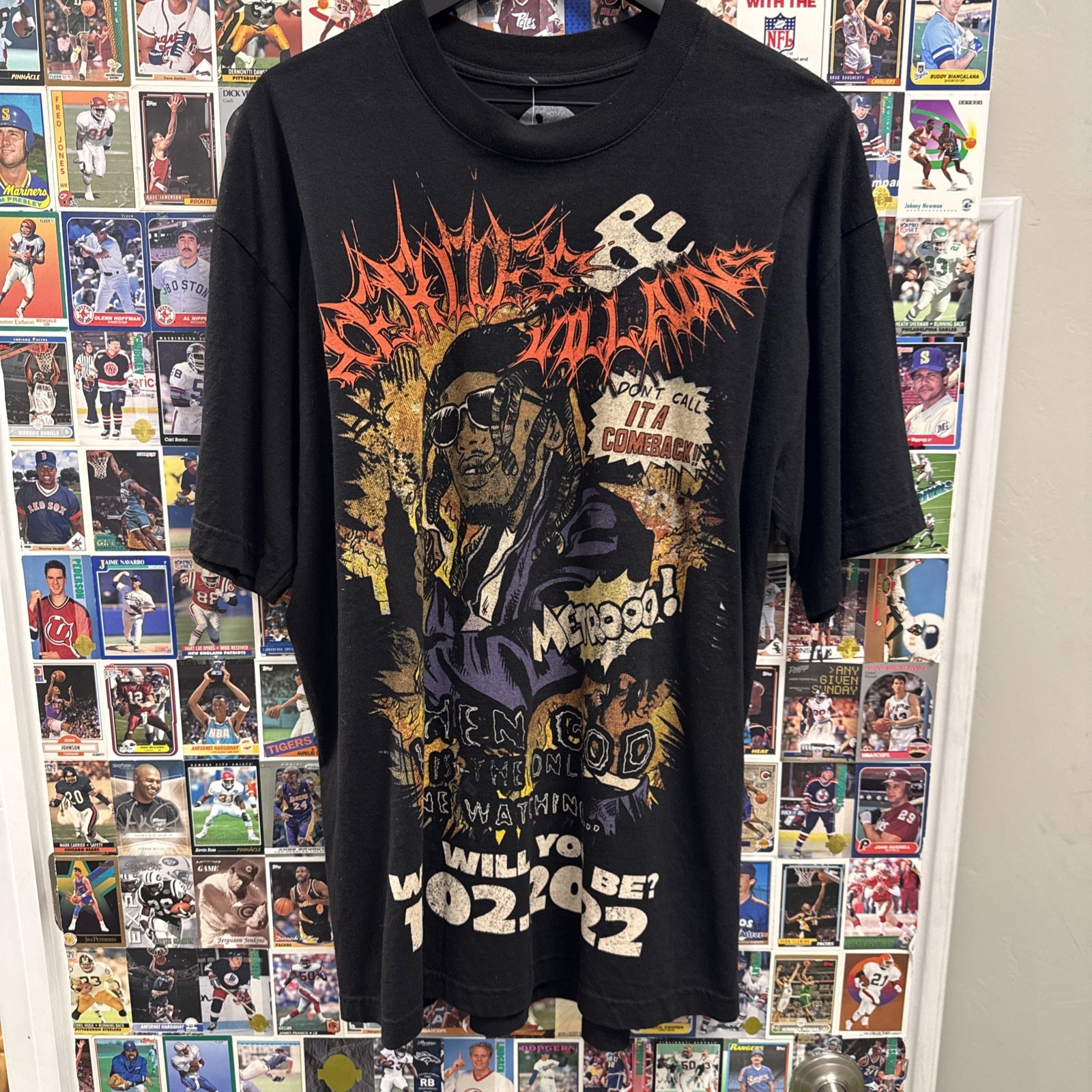 Metro Boomin Heroes And Villains Comic Tour Tee Large