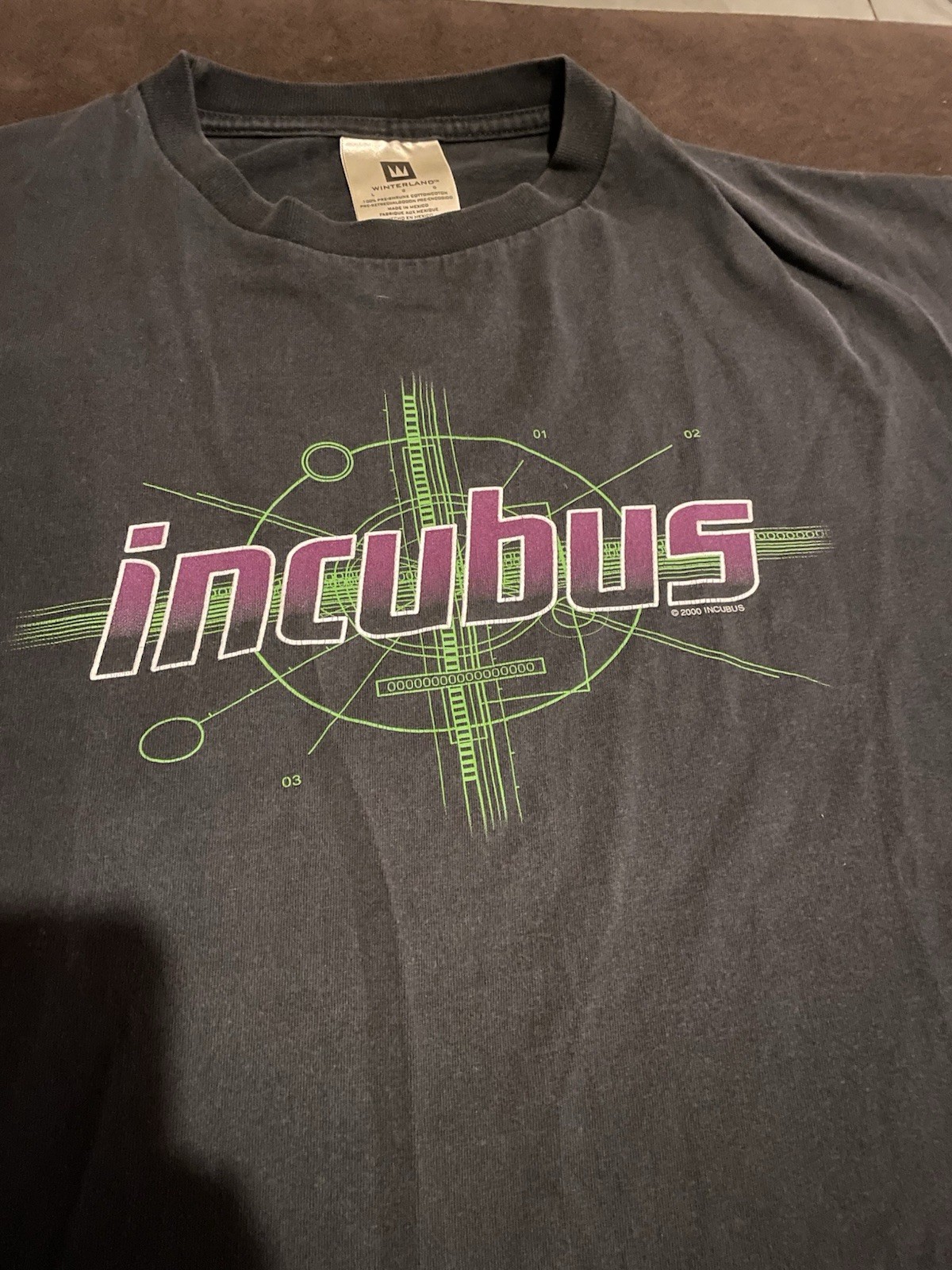 Vintage 2000 Incubus Shirt Large Winterland