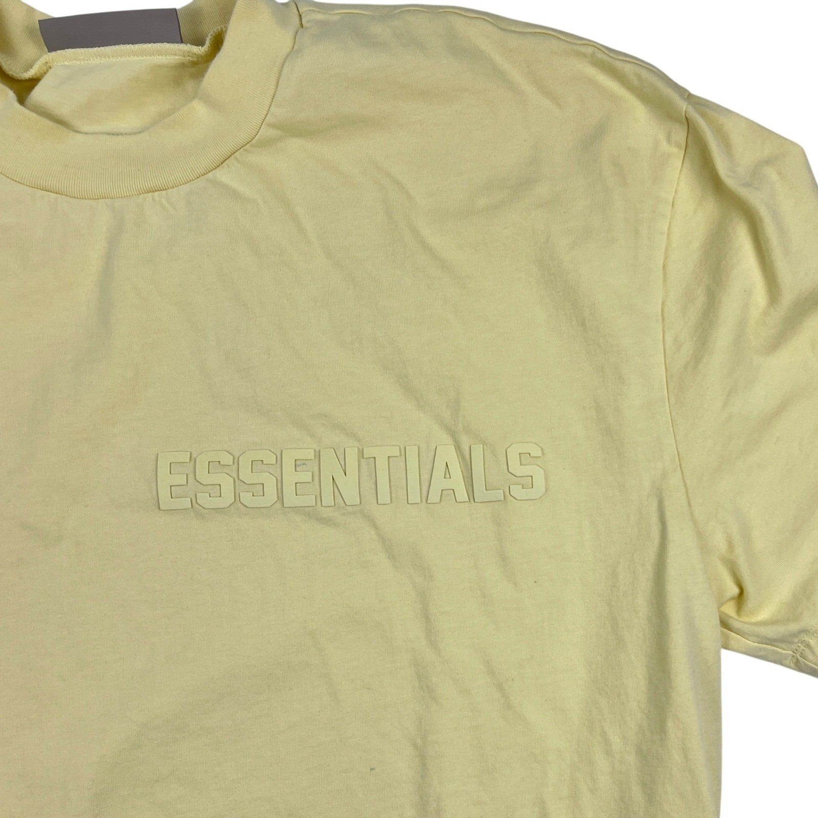Fear of God ESSENTIALS 90s Fit Tee Bundle Heavyweight Size XL Rubber Logo Mens gallery
