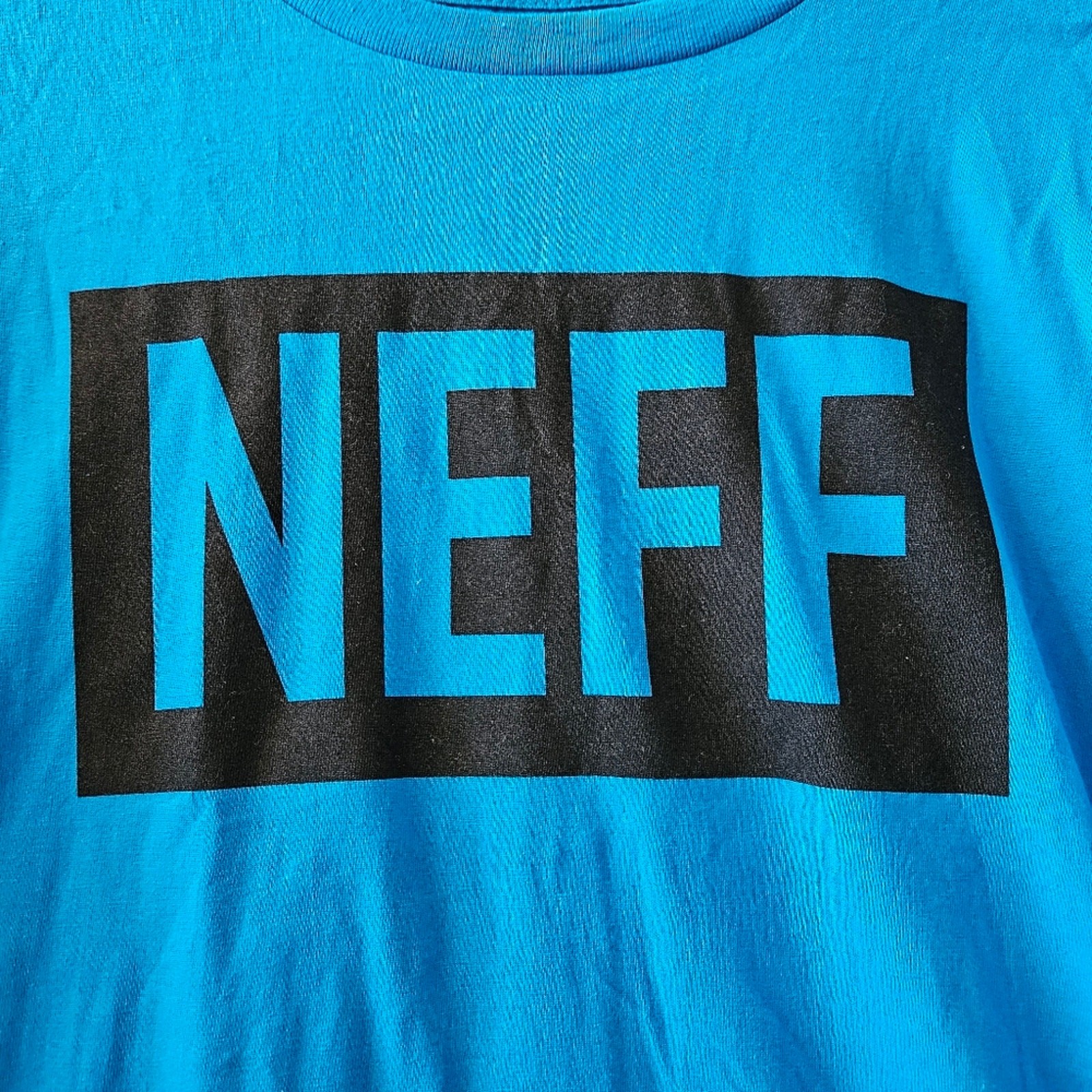 Neff Men's Short Sleeve Graphic Blue Shirt XL gallery